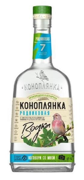 Водка КОНОПЛЯНКА Родниковая  0,5л 40%